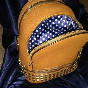 Leather Mini Backpack